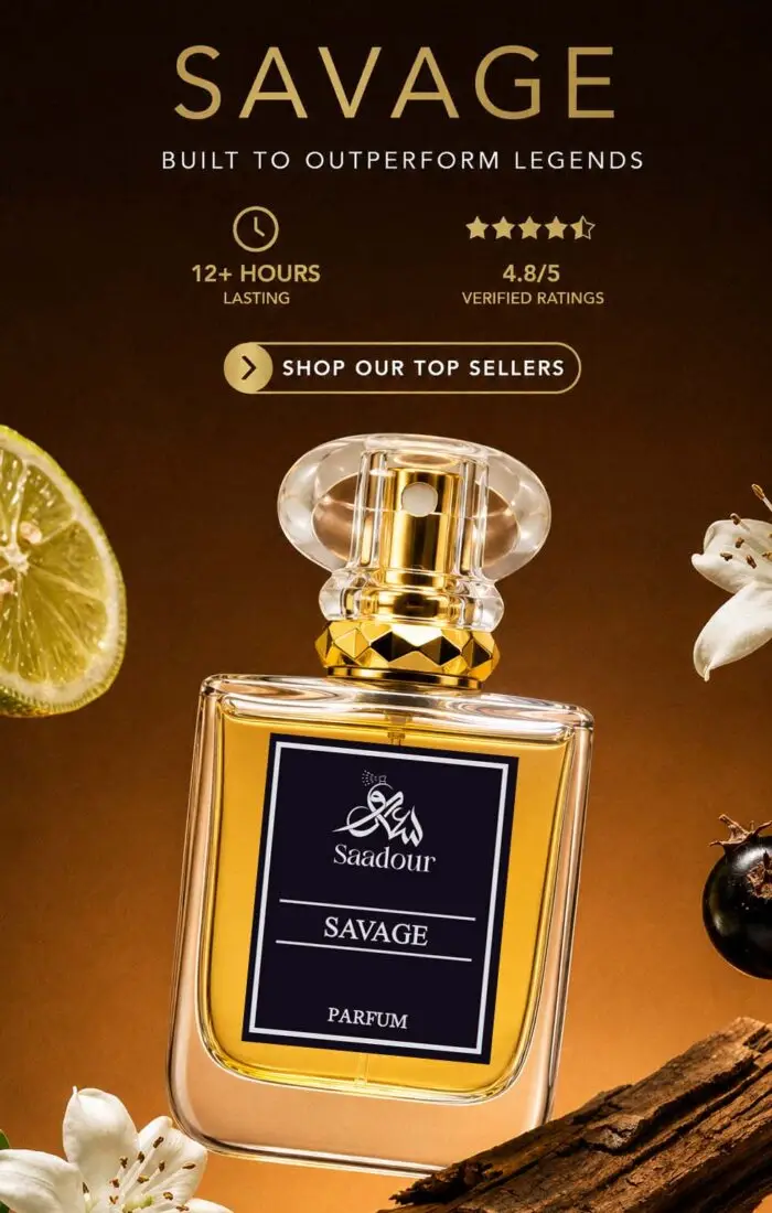 Savage Perfume Baner Savage Perfume Baner
